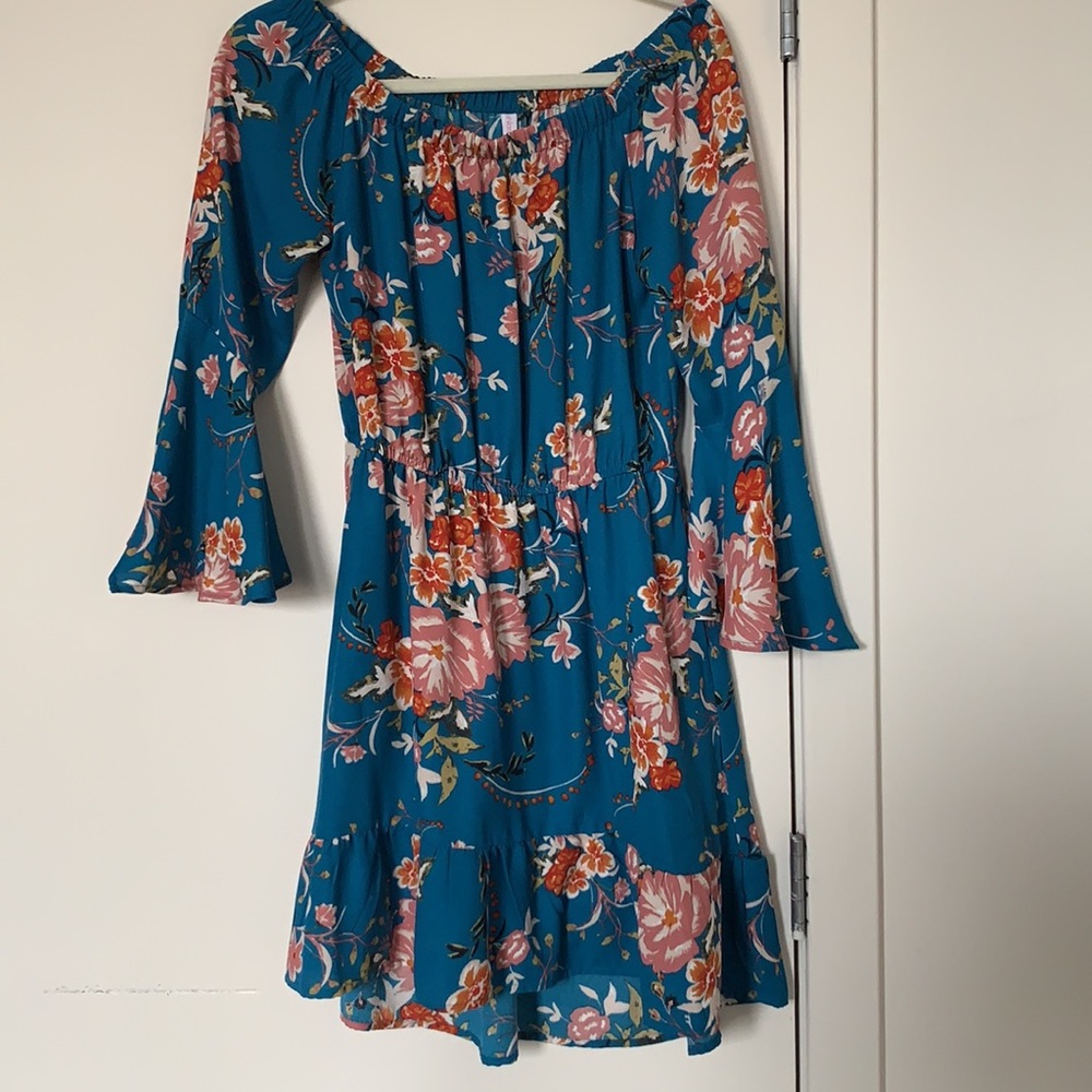 Xhilaration floral dress, small, like new
